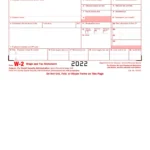 Irs Form W 2 ≡ Fill Out Printable Pdf Forms Online Intended For W 2 Printable Form