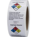 Isopropyl Alcohol Chemical Nfpa Warning Labels   Instocklabels For Isopropyl Alcohol Label Printable