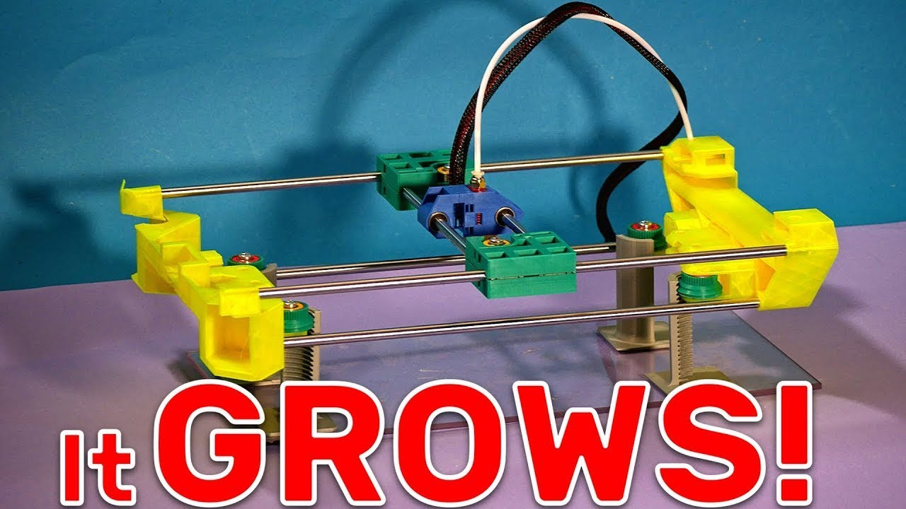 It Can 3D-Print Onto Itself?! pertaining to 3D Printable 3D Printer