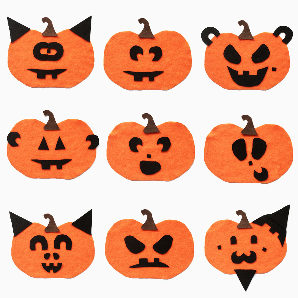 Jack-O-Lantern Face Board With Free Printable - Creating Creatives for Jack O Lantern Faces Printable