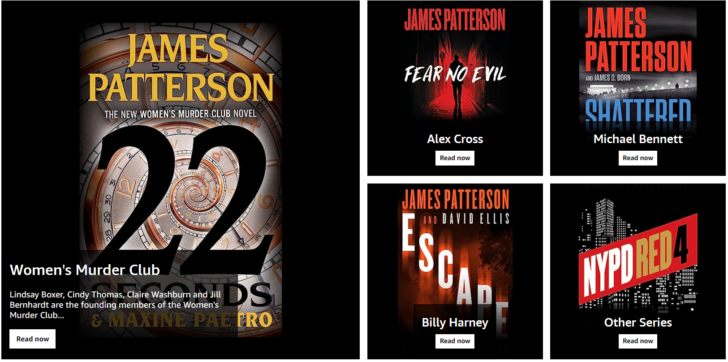 James Patterson Books in Order Printable List