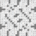 La Times Crossword 17 Dec 23, Sunday   Laxcrossword With Los Angeles Times Crossword Printable