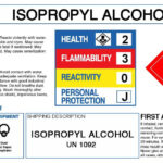 Label Chemical Ghs For Isopropyl Alcohol Label Printable