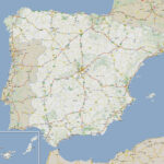 Large Detailed Roads Map Of Spain And Portugal | Vidiani Regarding Printable Map Of Spain And Portugal With Major Cities