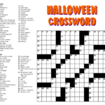 Large Print Easy Crossword Puzzles   10 Free Pdf Printables Within Printable Easy Crossword Puzzles