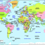 Large World Map   10 Free Pdf Printables | Printablee In Free Printable World Map