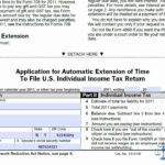 Learn How To Fill The Form 4868 Application For Extension Of Time To File  U.s. Income Tax Return Intended For Printable Irs Form 4868