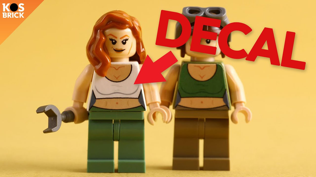 Lego Minifigure Custom Decals (Tutorial) in Printable Lego Torso Desigtn