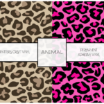 Leopard Print Cricut Vinyl Sticker Oracal 631 Removable Peel With What Is The Number For Orcal Removable Vinyl Printable