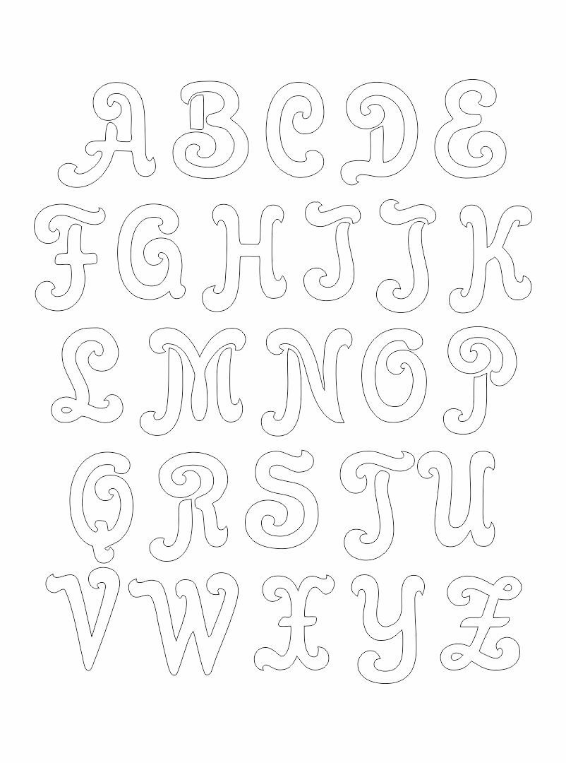 Letter Stencils Designs - 11 Free Pdf Printables | Printablee with Free Printable Alphabet Stencils