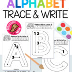 Letter Tracing Worksheets   Preschool Mom Pertaining To Printable Letters Of The Alphabettrace