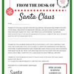 Letters To And From Santa: Free Printables   Simply September For Free Printable Letters From Santa Claus