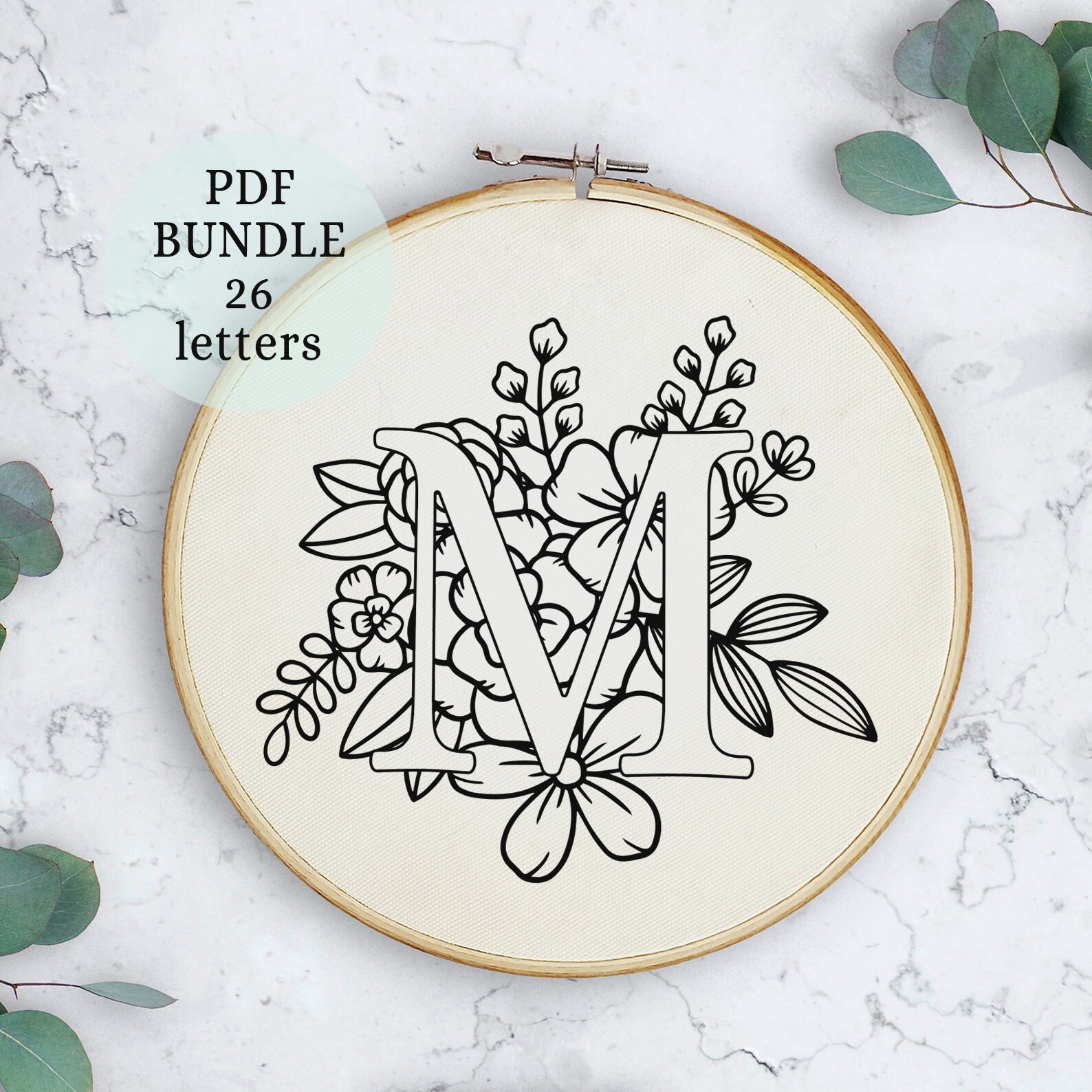 Letters To Embroider, Alphabet With Flowers, Alphabet Pattern within Stensil For Embroidery For Towels Printable With Alphabet