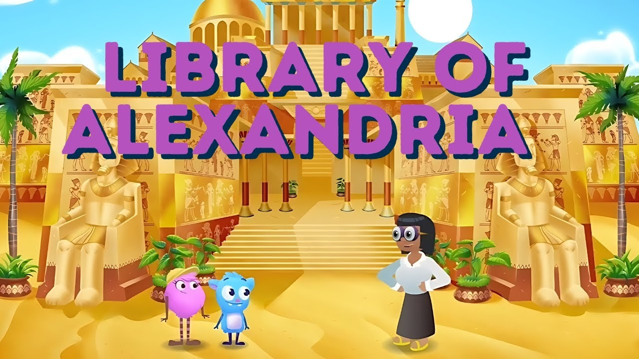 Library Of Alexandria | Greek Lesson | Ancient Greek Writing | Kid Learning | Kid Animation in Social Studies Adaptedmind Ancient Egypt Printables