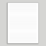 Lined Paper Free Printable Pdf Download | Sortoutmy.life For Free Printable Paper With Lines