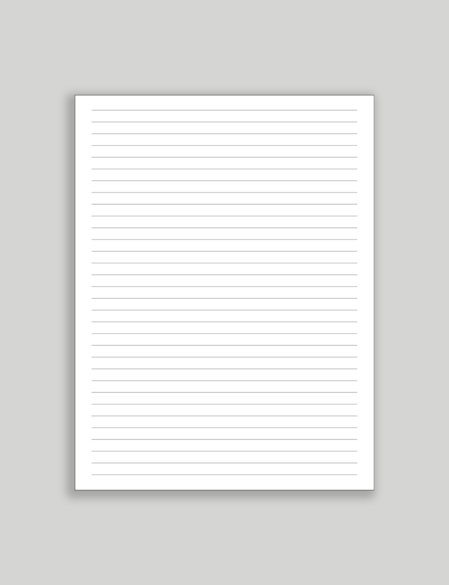 Lined Paper Free Printable Pdf Download | Sortoutmy.life for Free Printable Paper With Lines