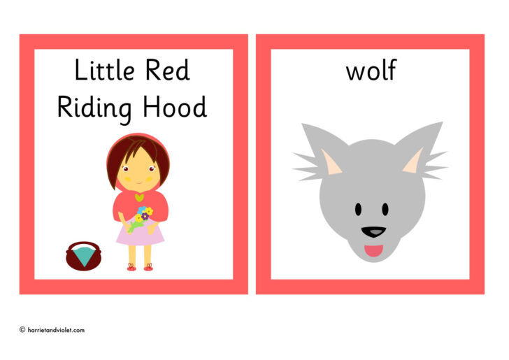 Red Riding Hood Printable Story