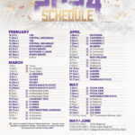 Lsu Baseball Announces Schedule For Upcoming Season   See Line Up Here In Lsu Baseball Schedule 2024 Printable