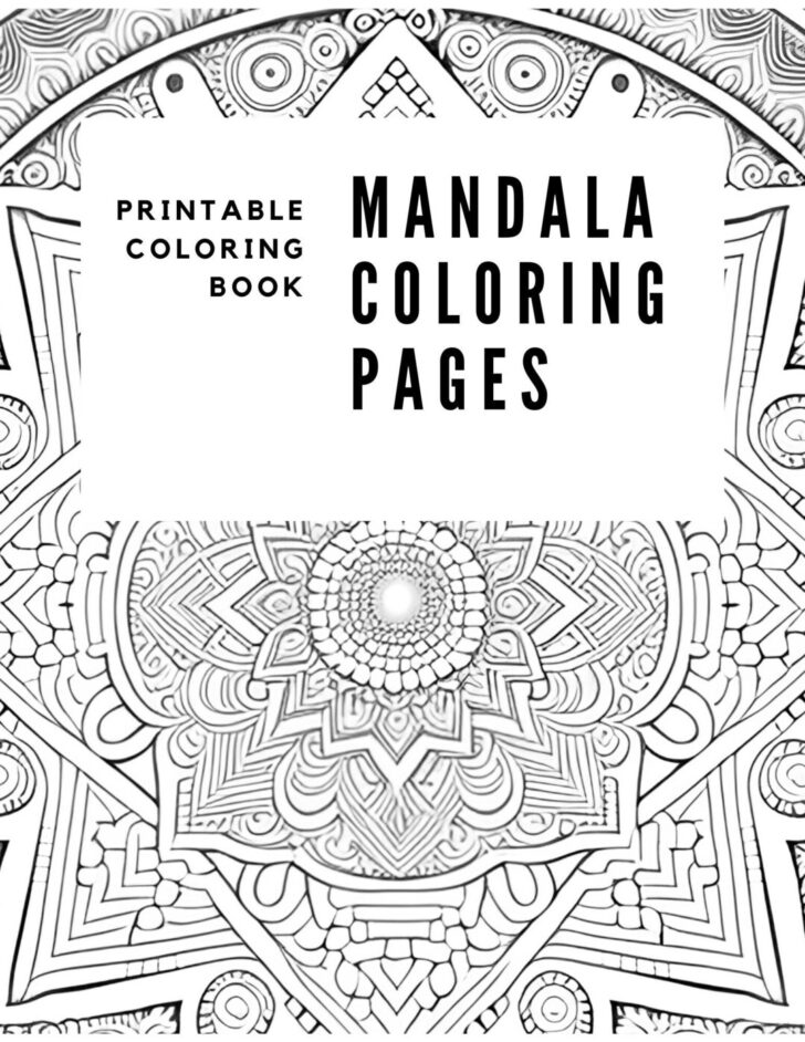 Printable MandalasColor