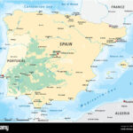 Map Outline Of Spain And Portugal Hi-Res Stock Photography And with regard to Printable Map of Spain And Portugal With Major Cities