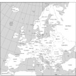 Maps Of Europe Throughout Printable Map Of Europe