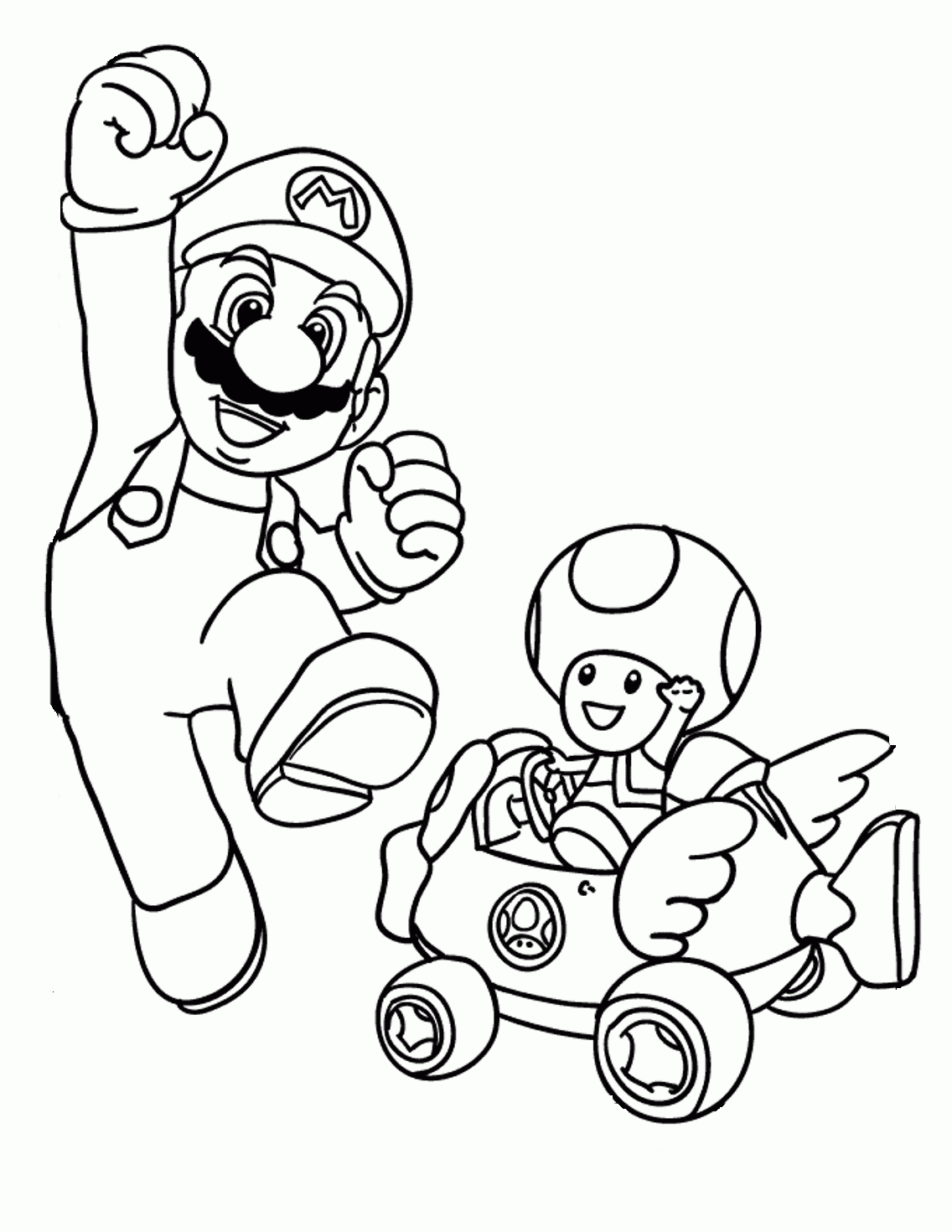 Mario Coloring Pages – Printable Coloring Pages for Mario Brothers Printable Coloring Sheets