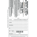 Menards Rebate Form Printable   Fill Online, Printable, Fillable Regarding Menards Rebate Form Printable