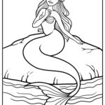 Mermaid Coloring Pages (100% Free Printables) In Printable Coloring Pictures Of Mermaids