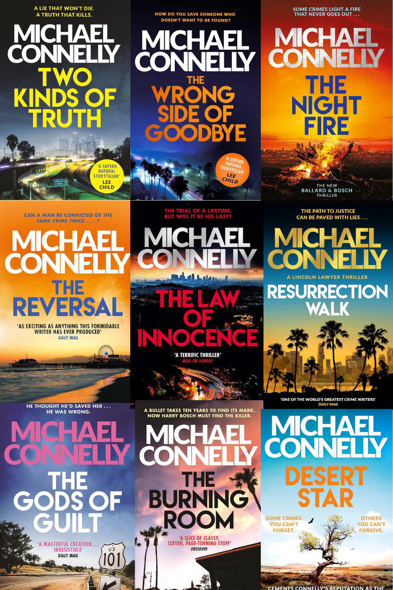 Michael Connelly Books In Order — Bookshelfdiscovery throughout Michael Connelly Books in Order Printable List