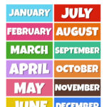 Months Of The Year Worksheets & Printables | Printabulls Throughout Months Of The Year Printables