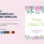 Mother'S Day Flyer Template In Publisher, Word, Illustrator Inside Mother'S Day Flyer Design Printable