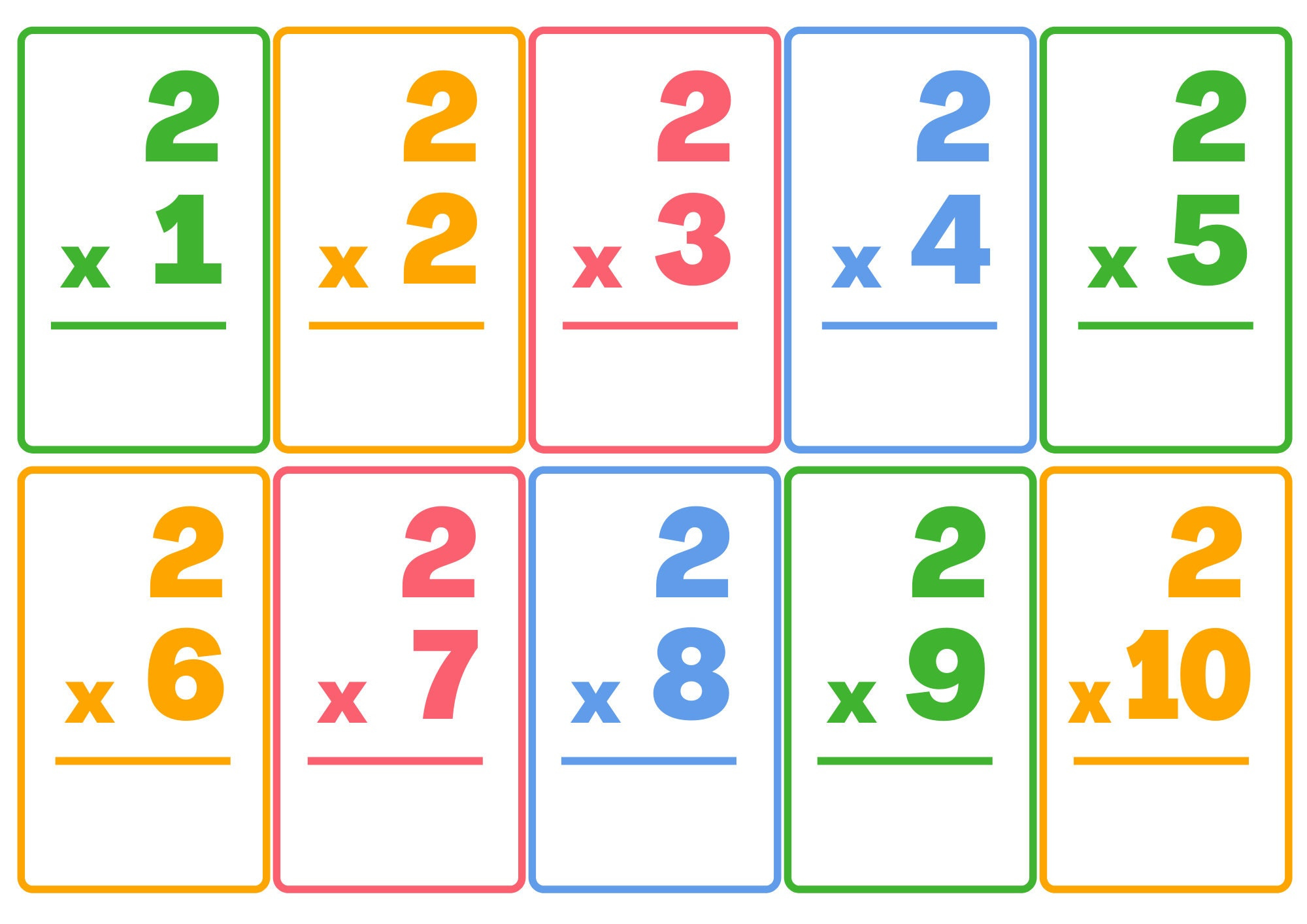 Multiplication Flashcards, Printable Flashcards, Mathematics Cards intended for Multiplication Flash Cards Printable