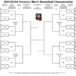 Ncaa Tournament Bracket 2024: Print, Download Bracket With For Printable Ncaa Basketball Bracket