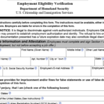 New I 9 Form Released, Required After Jan. 22, 2017   Cpa Practice Regarding Printable Form I 9 Employment Eligibility Verification