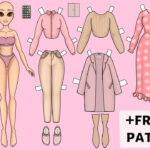 New Paper Doll Dress Up With Wardrobe Diy & Free Printable Pertaining To Free Paper Dolls Printable