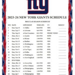 New York Giants Fans | New York Giants Schedule 2023 24 🏈 | Facebook Pertaining To Ny Giants Schedule 2024 Printable