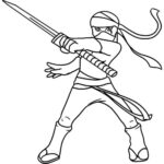 Ninja Coloring Pages With Regard To Ninja Printables Coloring Sheets