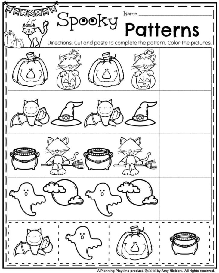 Printable Activities For Pre K