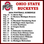 Ohio State 2024 Schedule   The Ohio Podcast For Ohio State Football Schedule 2024 Printable