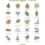 Outdoor Scavenger Hunt (Free Printable!)   Childhood Magic With Nature Scavenger Hunt Printable