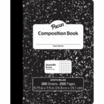 Pacon Composition Book Inside Free Printable Lined 9.75x7.5 Paper Template