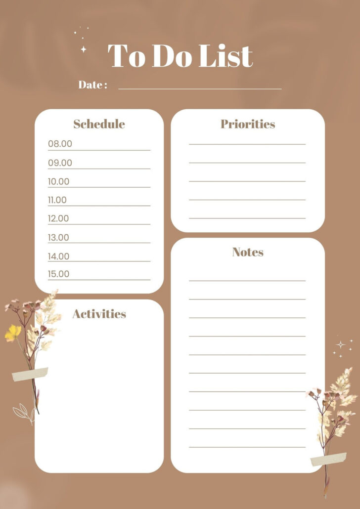 PrintableDo Checklist