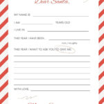 Page 2   Free Printable Santa Letter Templates You Can Customize Regarding Free Printable Father Christmas Letter