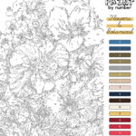 Paintnumber Templates   20 Free Pdf Printables | Printablee Within Paint By Numbers Printable