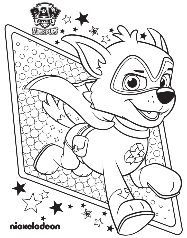 Paw Patrol Printable Coloring Book