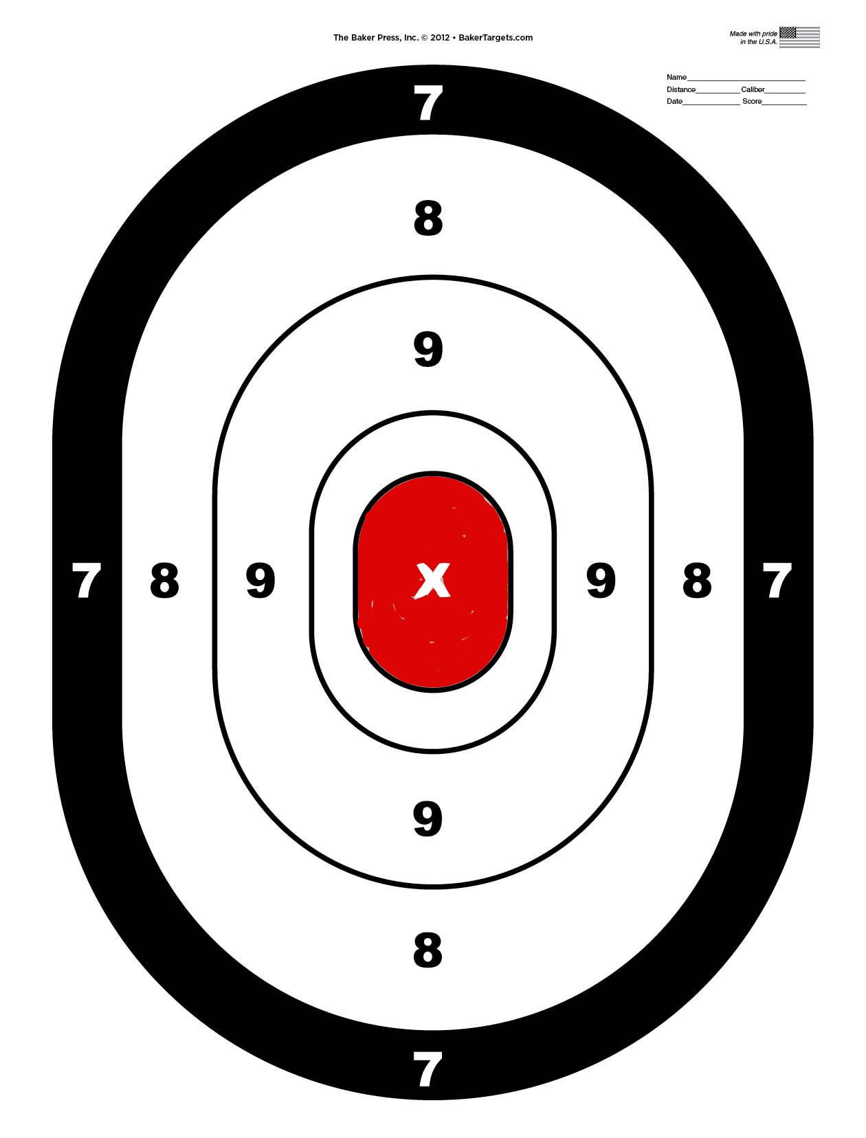 Pin Page in Printable Targets For Shooting Practice