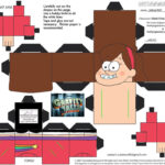 Pin Page Inside Dipper And Mabel Printable 3D Box