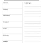 Pin Page Inside Weekly Meal Planner Printable