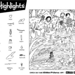 Pin Page Throughout Highlights Magazine Hidden Pictures Printable