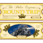 Polar Express Ticket Template Printable   Besttemplatess Intended For Polar Express Tickets Printable